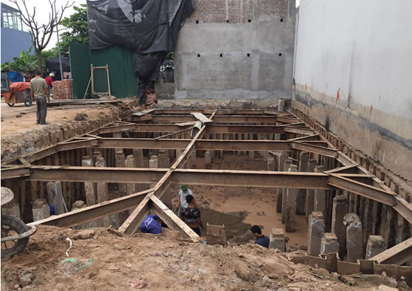 ÉP CỪ LARSEN TẠI VĨNH LONG